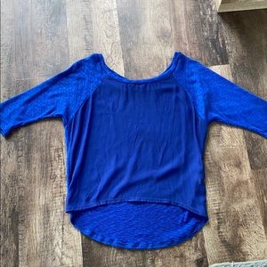 Royal Blue Lightweight Sweater